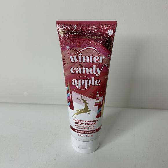Bath & Body Works Body Cream Christmas Scent Lot Of 5 Peppermint Vanilla Holiday - Picture 6 of 7